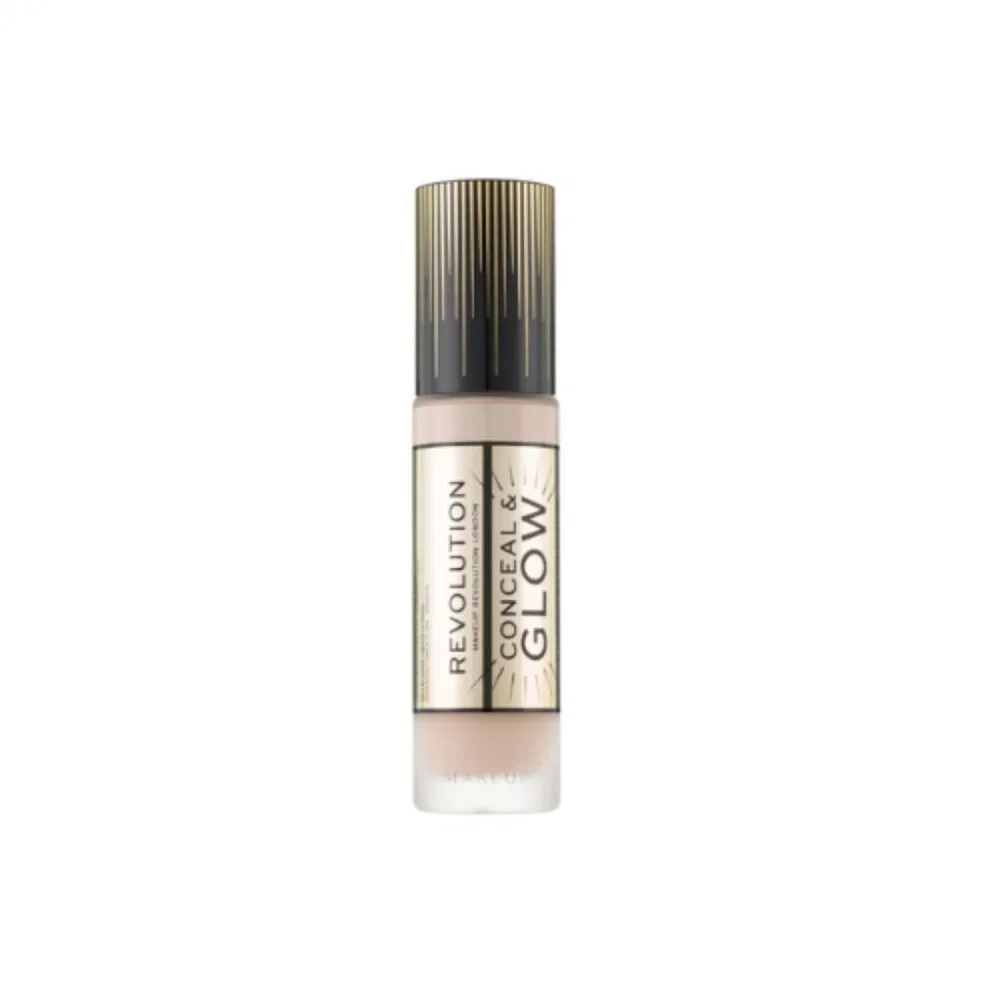 Makeup Revolution Conceal & Glow Foundation – Shade F1 New